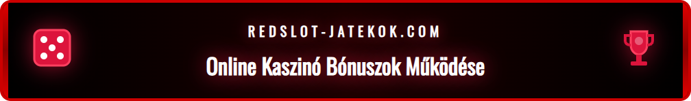 Grafikus ábra, amely bemutatja a különböző kaszinó bónusz típusokat, mint az üdvözlő bónusz és az ingyenes pörgetések.