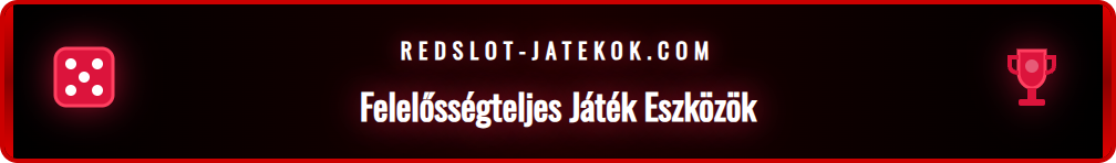 A Redslot felületén a korlátok, mint a napi és heti limitek beállítása.