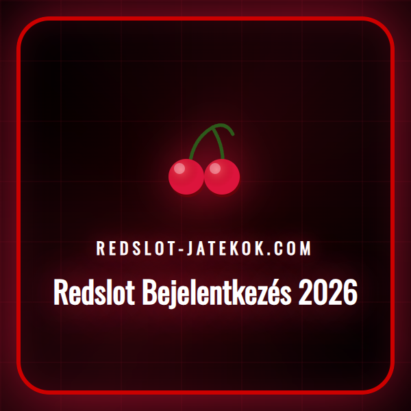 Felhasználó a Redslot bejelentkezési felületét használja laptopon 2026-ban.