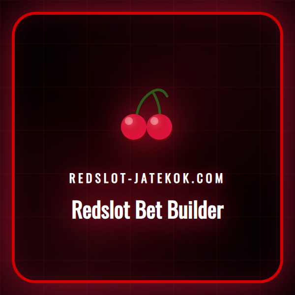 Okostelefonon a Redslot Bet Builder funkciót használó sportfogadó.