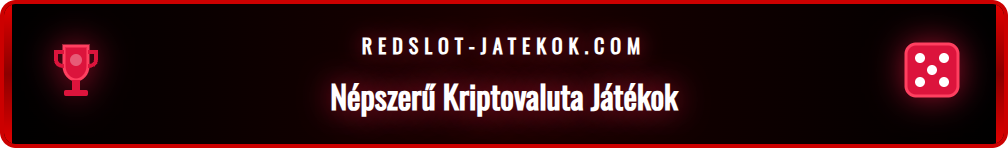 Egy vibráló kollázs a Redslot kaszinóban elérhető népszerű nyerőgépekről, amelyeken Bitcoin és Ethereum szimbólumok jelennek meg.