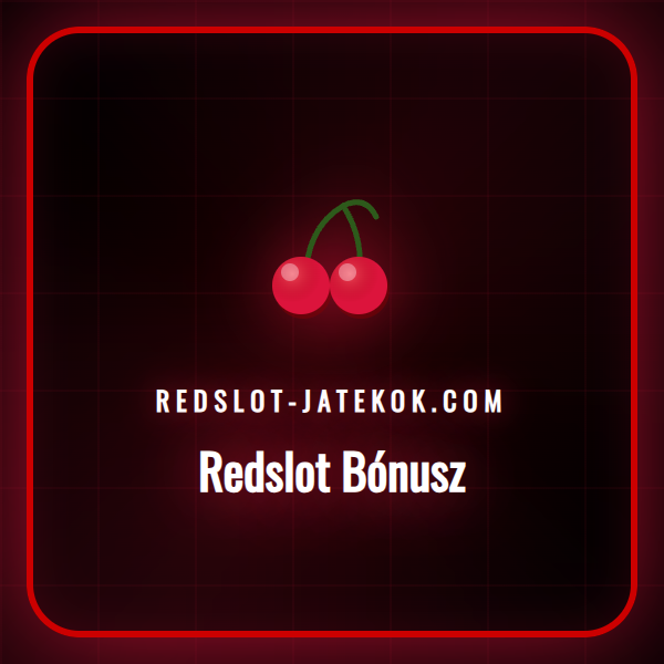 Izgatott játékos a Redslot bónusz ajánlatát nézi laptopon, színes fények.