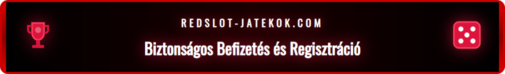Felhasználó, aki biztonságos befizetést hajt végre a Redslot felületén bankkártyával.