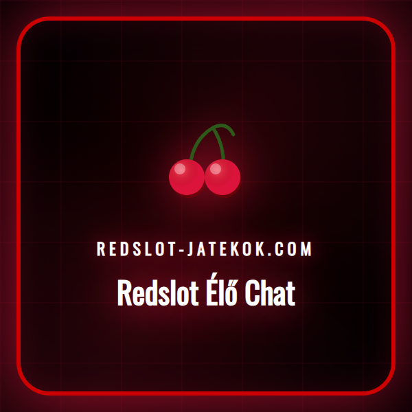 A Redslot ügyfélszolgálata segítőkészen válaszol egy játékosnak az élő chaten.