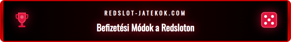 Különböző fizetési logók, mint OTP Bank, Skrill és Revolut a Redsloton.