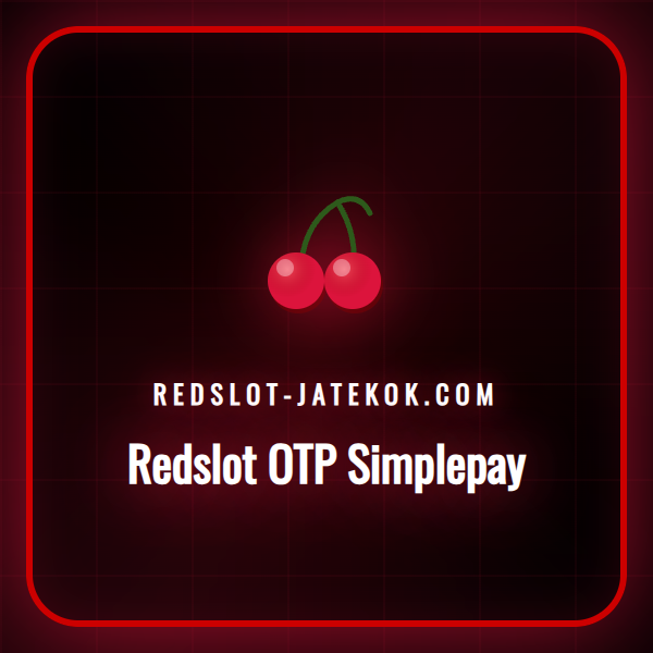 Felhasználó okostelefonon a Redslot OTP Simplepay fizetési opciót választja.