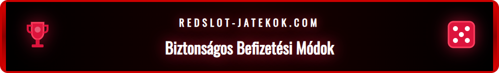 Redslot kaszinó befizetési felülete OTP, Revolut és Skrill logókkal.