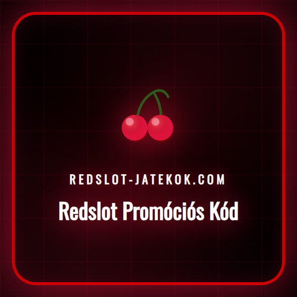 Egy játékos a Redslot kaszinó felületén aktivál egy exkluzív promóciós kódot.