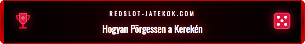 Játékos mobiltelefonon megnyomja a pörgetés gombot a Redslot appban.