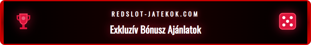 Grafika, amely a Redslot kaszinó üdvözlő bónuszát és pörgetéseit hirdeti.